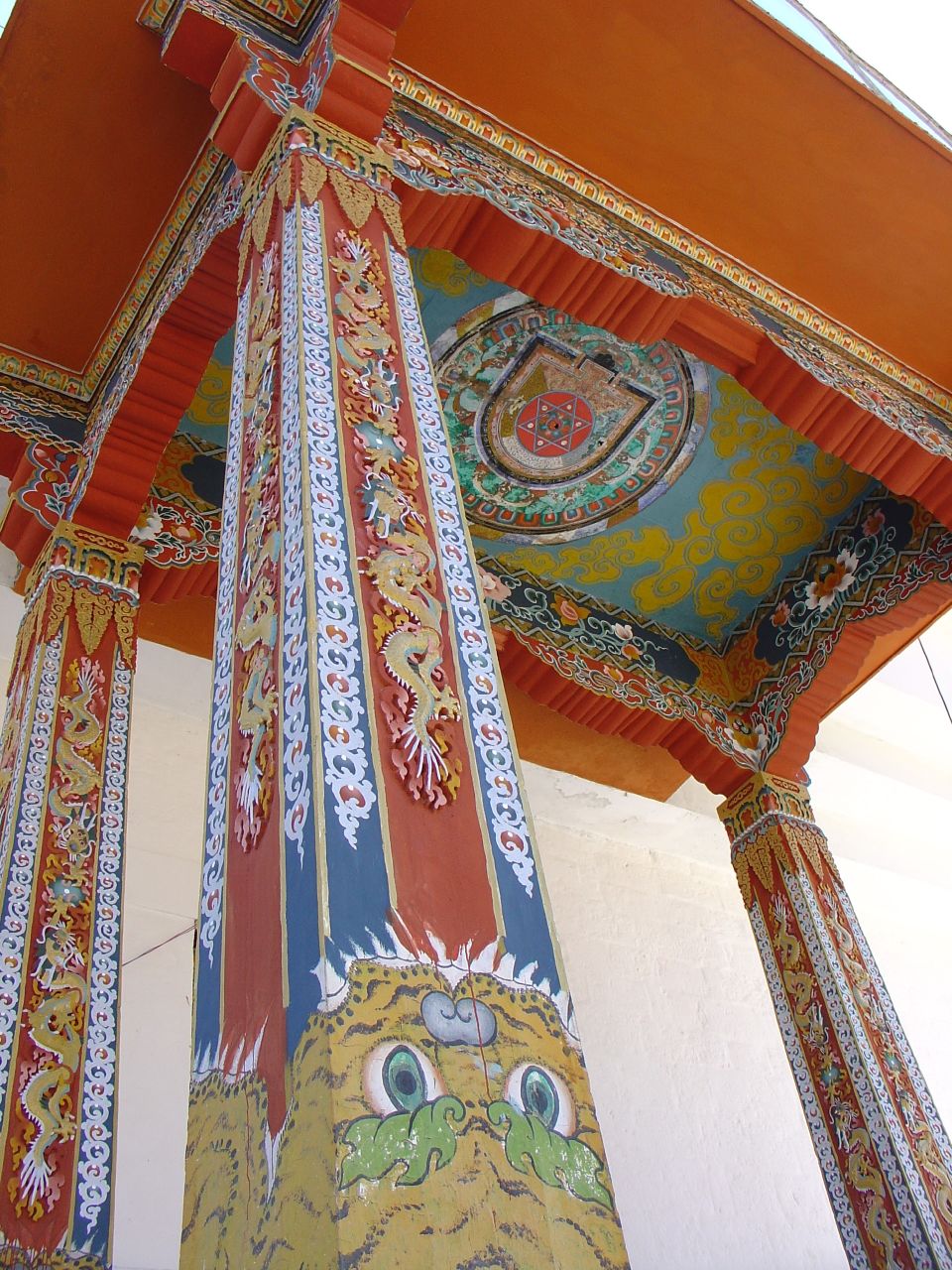 Architectural Painting in Bhutan