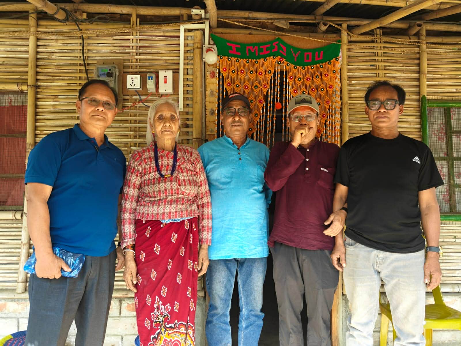 Former Bhutanese political prisoner Ram Bahadur Rai with GCRPPB delegation, February 2026