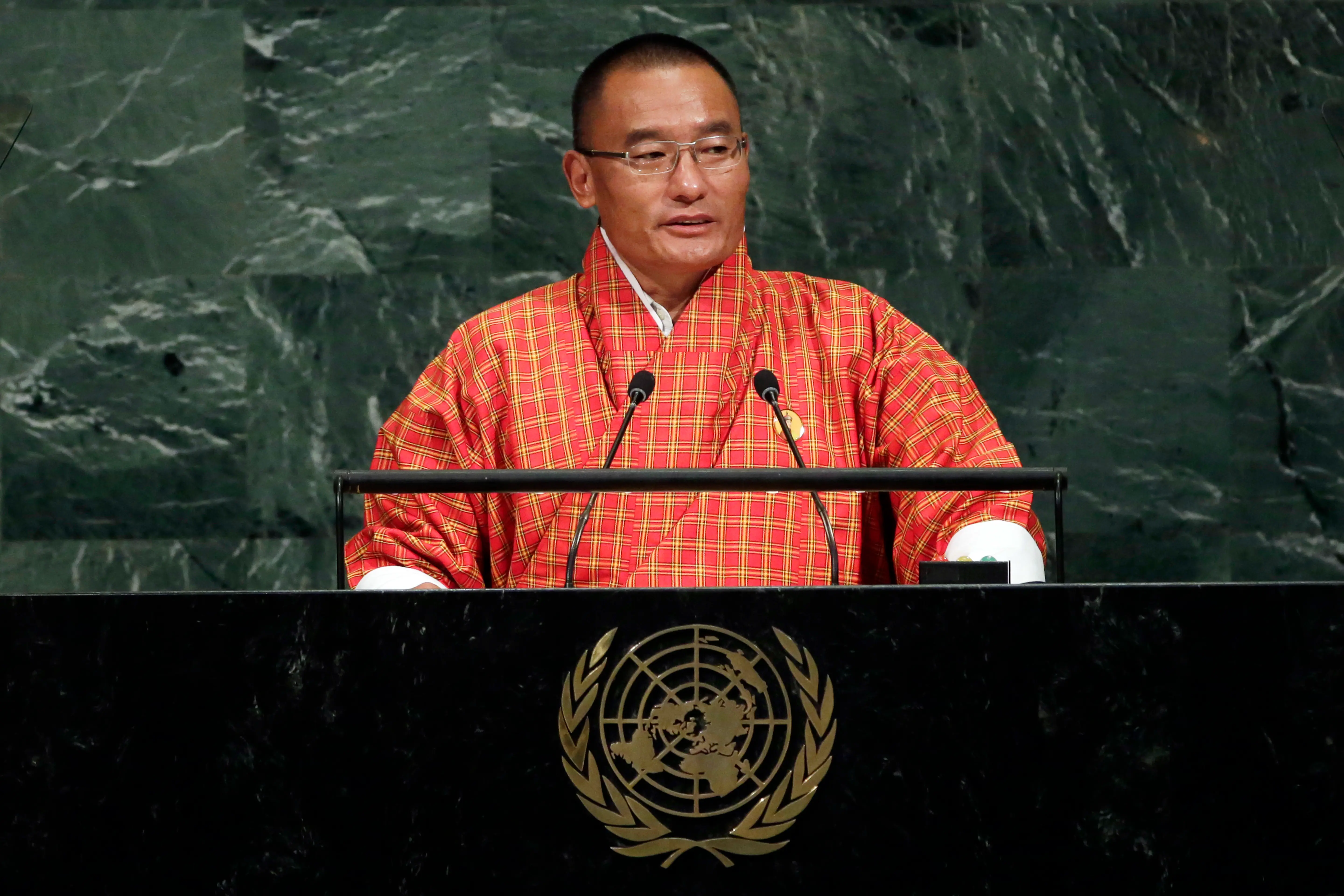 Prime Minister Tshering Tobgay of Bhutan
