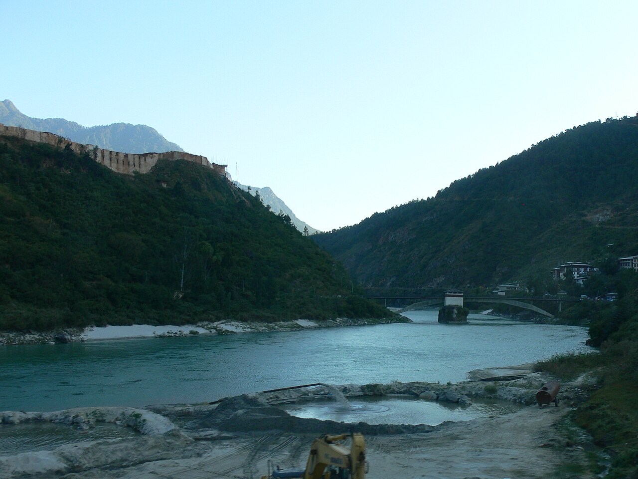 Wangdue Phodrang Dzong Fire (2012)
